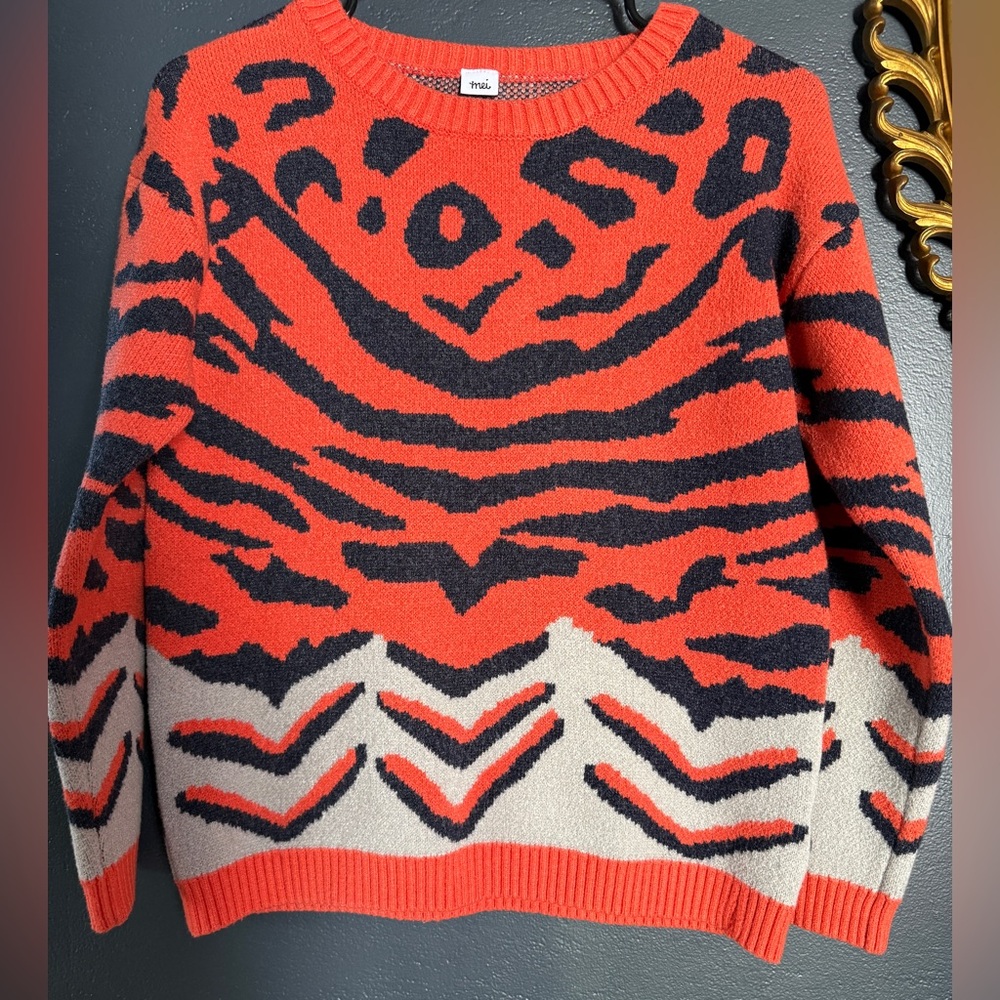 8 - Mei Animal Print Knit